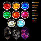 KIRALUMI 8 PCS LED Glow Bracelets – Light Up Wristbands for Kids & Adults | Party & Night Event Essentials