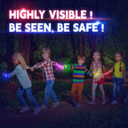 KIRALUMI 8 PCS LED Glow Bracelets – Light Up Wristbands for Kids & Adults | Party & Night Event Essentials