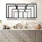 Kitchen Artwork | Set of 3 Italian Lifestyle Wall art Prints