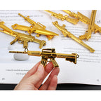 Klionjor Veteran Day Cake Topper – Golden Game Theme 10 Pcs