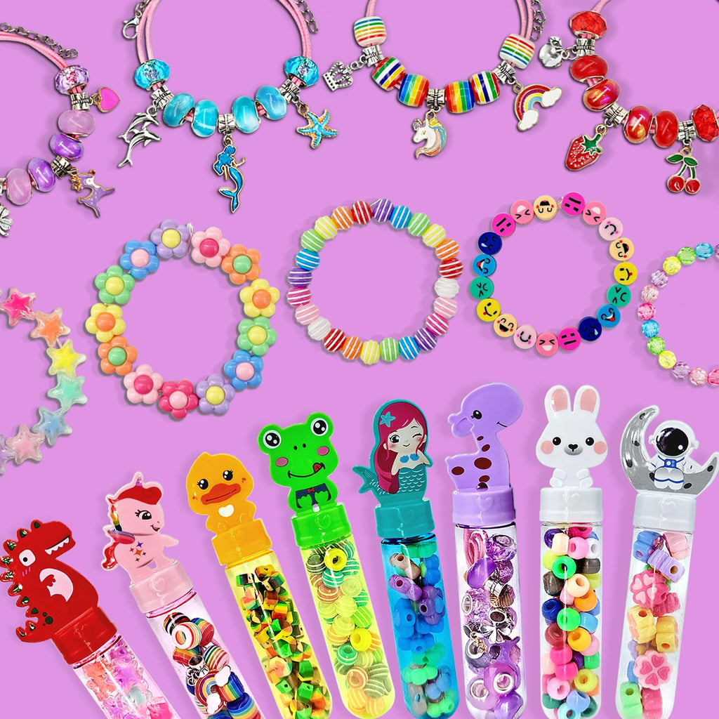 Klmars Bracelet Making Kit – 24 Wands for Kids (Ages 4–8), Party Favors