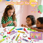 Klmars Bracelet Making Kit – 24 Wands for Kids (Ages 4–8), Party Favors
