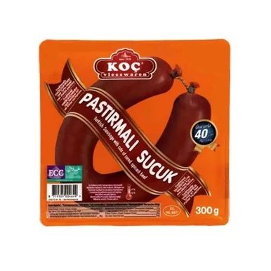Koc Pastirmali Sucuk Turkish Sausage with Cured Spiced Beef 300g