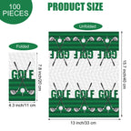 Kochorie Golf Napkins 100-Pack – Disposable Golf-Themed Party Napkins, 7.8 x 4.3 in