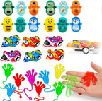 Kocici 124 Pcs Party Favors for Kids – Bulk Prize Box Toys & Pinata Fillers
