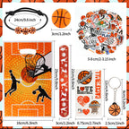 Kolewo4ever 294-Piece Basketball Party Supplies Set – Bulk Favors, Gift Bags & Tattoos