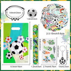 Kolewo4ever 294-Piece Soccer Party Supplies Set – Bulk Favors, Bags & Decorations