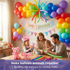 Koogel 400PCS 260 Balloons – Assorted Long Twist Balloons for Animal Creations