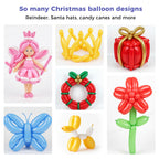 Koogel 400PCS 260 Balloons – Assorted Long Twist Balloons for Animal Creations