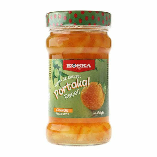 Koska Portakal Receli Traditional Orange Jam Spread 380g