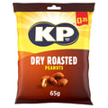 KP Dry Roasted Peanuts 65g (Pack of 16)