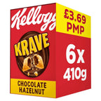 Krave Chocolate Hazelnut Flavour Cereal PMP 410g (Case of 6)