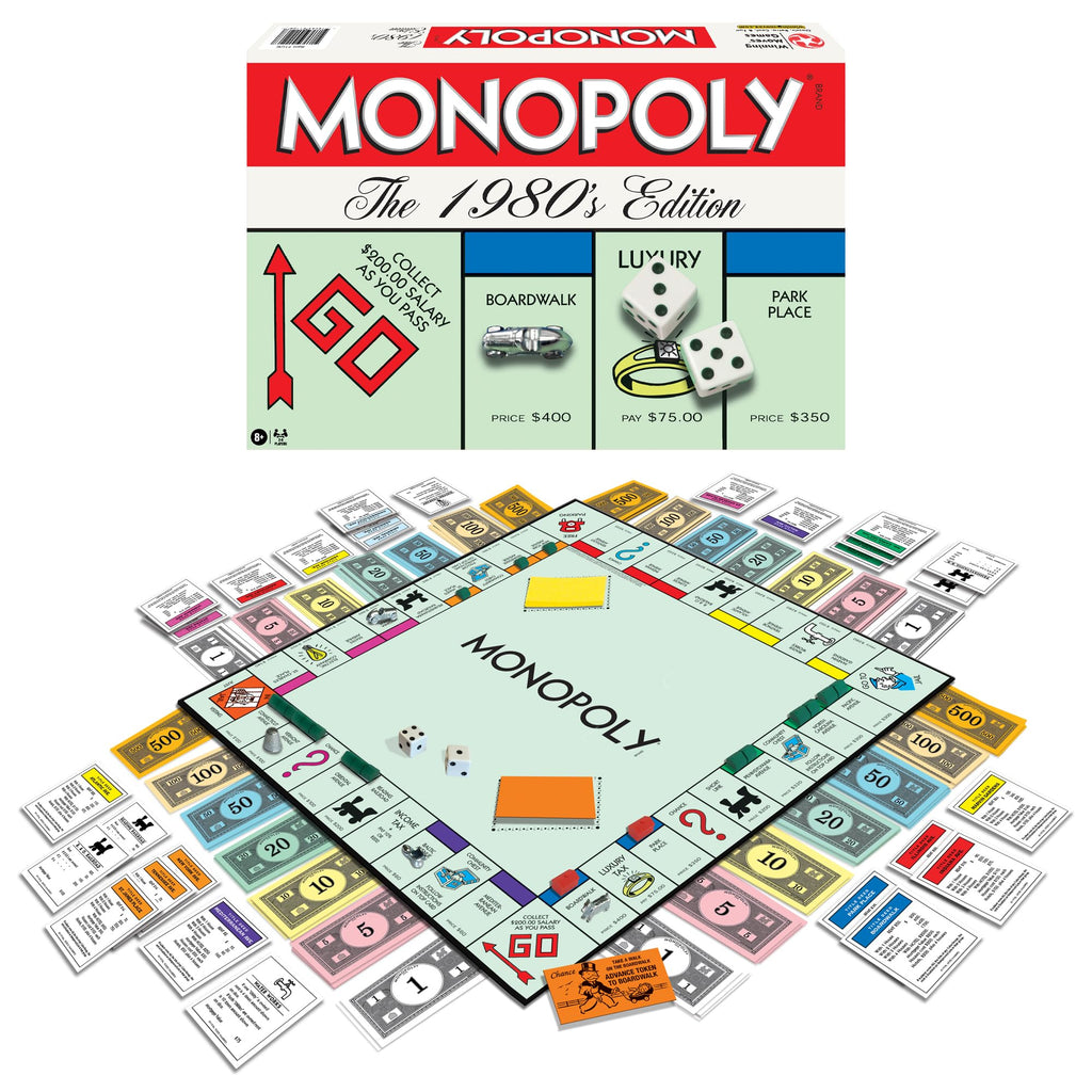 KToyoung Monopoly 1980s Edition – Authentic Artwork & Classic Tokens (2-8 players)