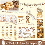 Kudapity Coffee Themed Baby Shower Decorations Kit | A Baby Is Brewing