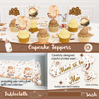 Kudapity Coffee Themed Baby Shower Decorations Kit | A Baby Is Brewing