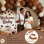 Kudapity Coffee Themed Baby Shower Decorations Kit | A Baby Is Brewing