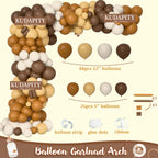 Kudapity Coffee Themed Baby Shower Decorations Kit | A Baby Is Brewing