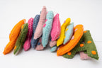 KUQJJQU Pre-Strung Wool Felt Birthday Banner – Colorful 3D Dots Garland