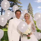 KUULBELA 110pcs Pearl White Balloons 12in with 2 Ribbons – Thickened Latex Party Decor