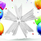 KUULBELA 100Pcs 260 White Long Balloons for DIY Modeling and Balloon Garlands