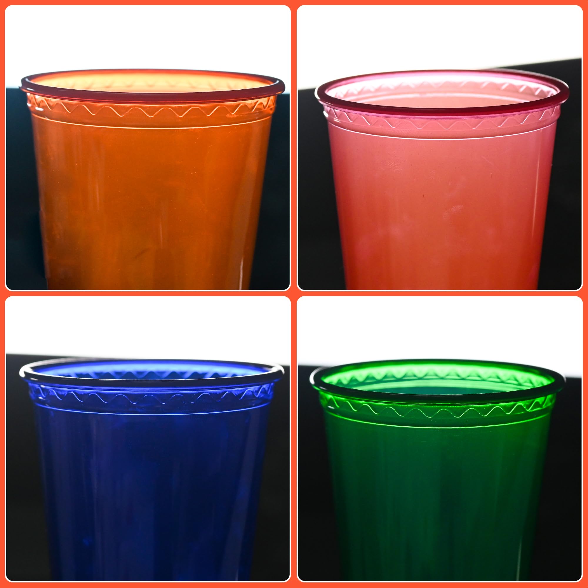 L LIKED 12oz Kids Sippy Cups – 20 Count, 4 Colors, Spill-Proof, BPA-Free, Reusable