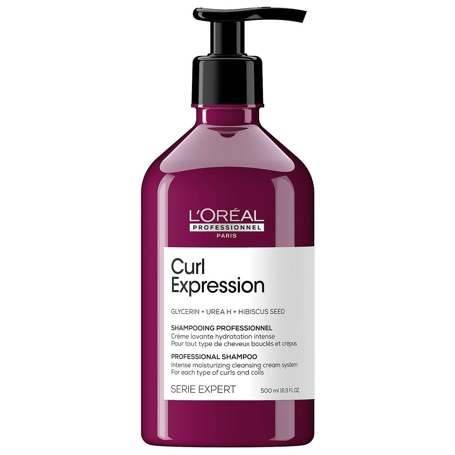 L'Oréal Professionnel SERIE EXPERT Curl Expression Intensiv Feuchtigkeitsspendendes Reinigungscreme-Shampoo 500ml