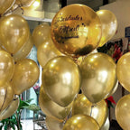 Labeol Metallic Gold Balloons Kit – 139 Pcs Chrome Gold Balloon Garland Arch (18/12/10/5 in)
