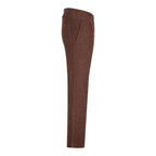 WS-12 - Women's Tweed Suit Blazer Trousers Waistcoat Herringbone Wool Rust Brown
