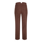 WS-12 - Women's Tweed Suit Blazer Trousers Waistcoat Herringbone Wool Rust Brown