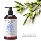 Laritelle Organic Conditioner 16 oz – Anti-Breakage & Hair Health (Rosemary & Saw Palmetto)