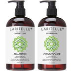 Laritelle Organic Shampoo & Conditioner – Hair Growth Support, No SLS, Gluten, Parabens