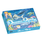 Late for the Sky Ocean-Opoly Board Game – Family Strategy & Marine Life Adventure for 2-6 Players