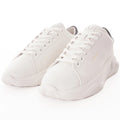 UK 5 Lavair Linear 2.0 White Black Chunky Leather Women Trainers – EU 38