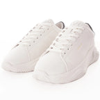 UK 5 Lavair Linear 2.0 White Black Chunky Leather Women Trainers – EU 38