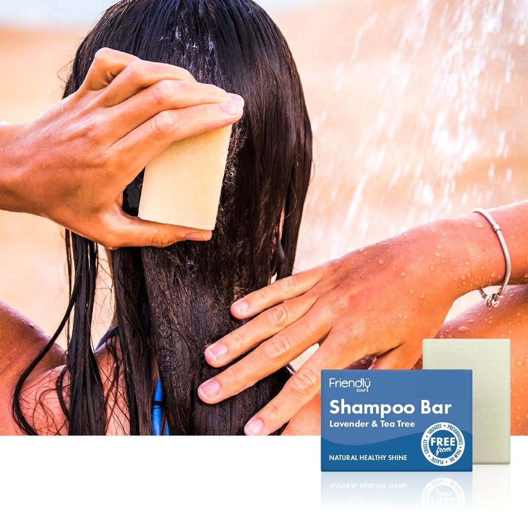 Lavendel & Teebaum Shampoo Bar – Umweltfreundlich
