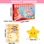 LEASEN 28 Pack Valentines Day Gifts for Kids – Mochi Squishies & Greeting Cards | Classroom Party Favors