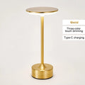 LED Table Lamp Touch Sensor Night Light – USB Rechargeable Portable Wireless Lamp for Bedroom, Restaurant, Hotel, or Bar