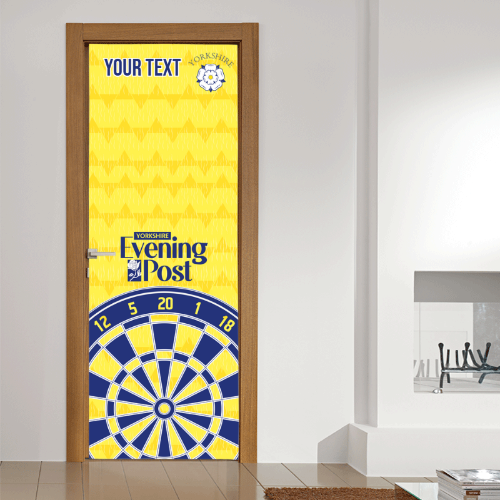 Leeds - 1992 Away - Personalised Darts Wall Banner - Two Sizes [COLLECTIVE]