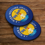 Leeds Big Jack- Football Coaster - Square Or Circle