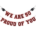LeeSky 2025 Graduation Banner – Red & Black, We Are So Proud of You