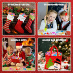 Leetous Christmas Sticky Hands Bulk 60 PCS – Kids Party Favors & Classroom Prizes