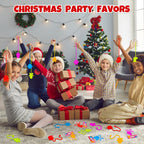 Leetous Christmas Sticky Hands Bulk 60 PCS – Kids Party Favors & Classroom Prizes