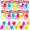 Leetous Christmas Sticky Hands Bulk 60 PCS – Kids Party Favors & Classroom Prizes