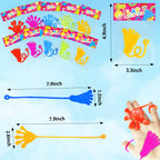 Leetous 200-Pack Sticky Hands & Feet Party Favors – Non-Candy Kids Prizes