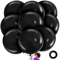 LEEZZIZZ 36 Inch Giant Balloons – 9 Jumbo Latex Balloons Bulk for Parties and Events
