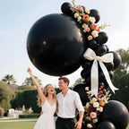 LEEZZIZZ 36 Inch Giant Balloons – 9 Jumbo Latex Balloons Bulk for Parties and Events