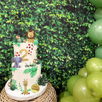 LEFUBABY 25-Piece Safari Animal Cake Toppers – Jungle Theme Birthday & Baby Shower Decorations