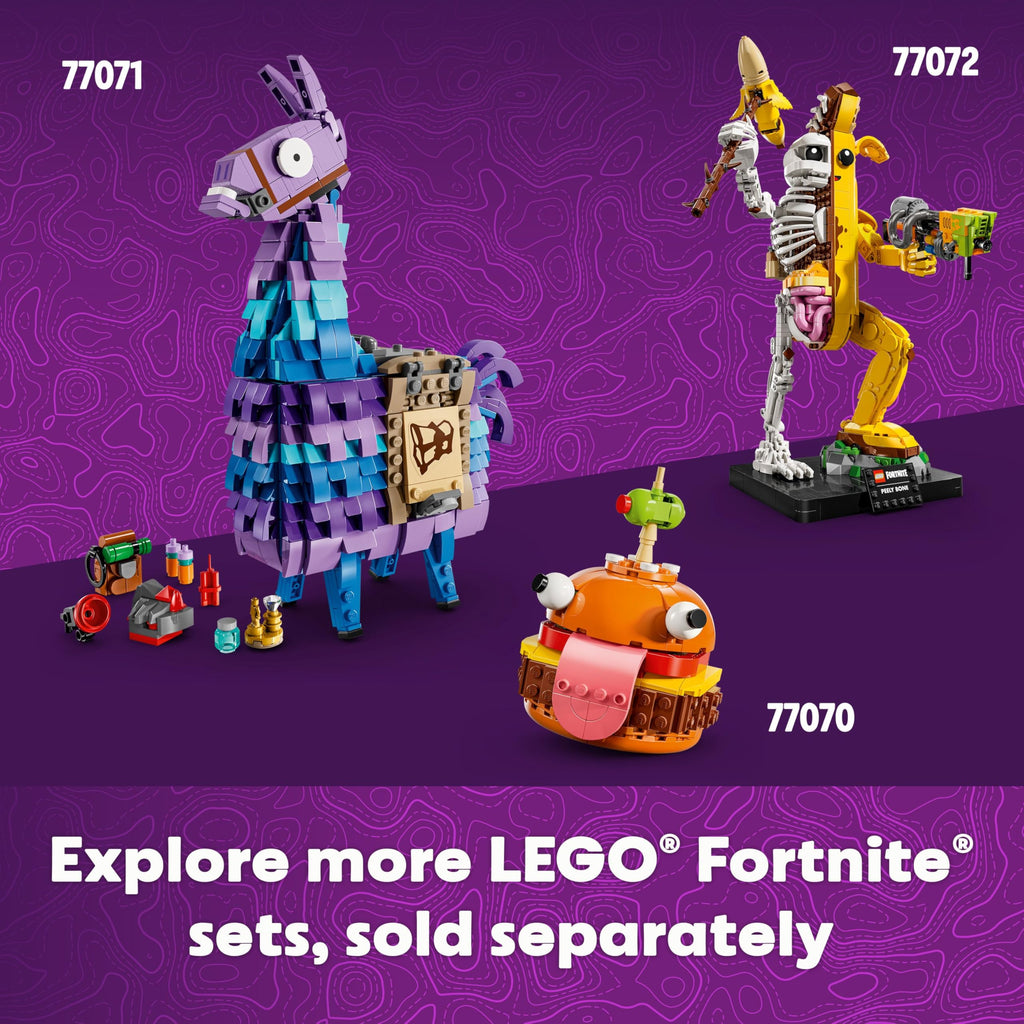 LEGO Fortnite Battle Bus 77073 – 9 Minifigures Collectible Building Toy for Kids 10+