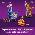 LEGO Fortnite Battle Bus 77073 – 9 Minifigures Collectible Building Toy for Kids 10+
