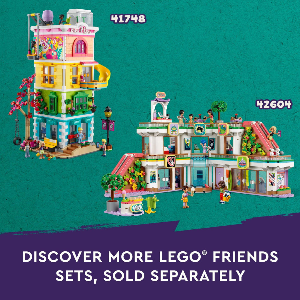 LEGO Friends Castle Bed and Breakfast Hotel – 1,311-Piece 3-Story Château with 4 Mini Dolls